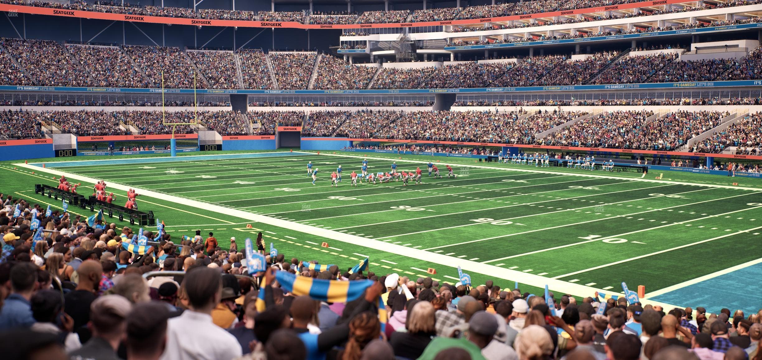 SoFi Stadium - Section Club 136 Seat View