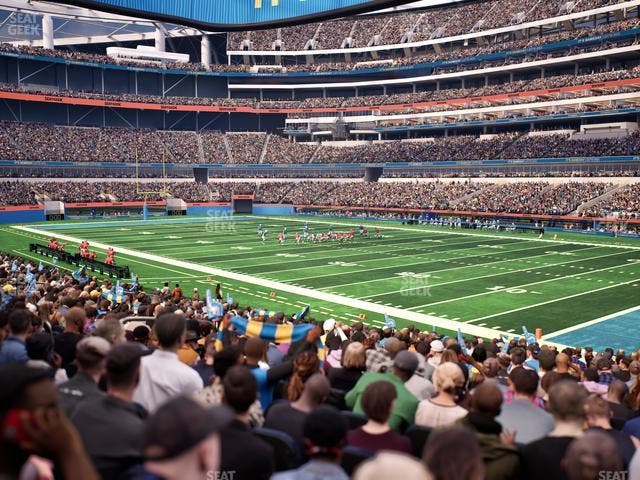 SoFi Stadium - Section Club 136 Seat View