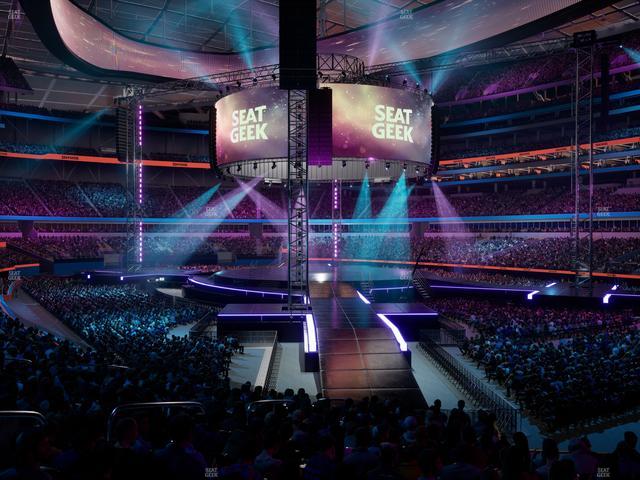 SoFi Stadium - Section Club 137 Wc Seat View