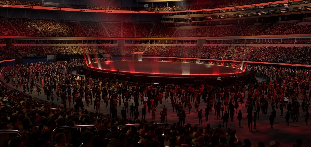 SoFi Stadium - Section Club 137 Wc Seat View