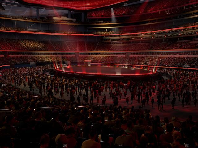 SoFi Stadium - Section Club 137 Wc Seat View