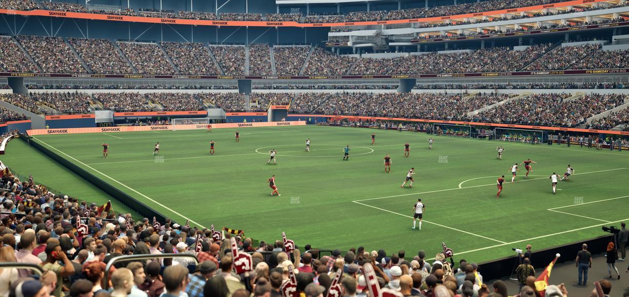 SoFi Stadium - Section Club 137 Wc Seat View