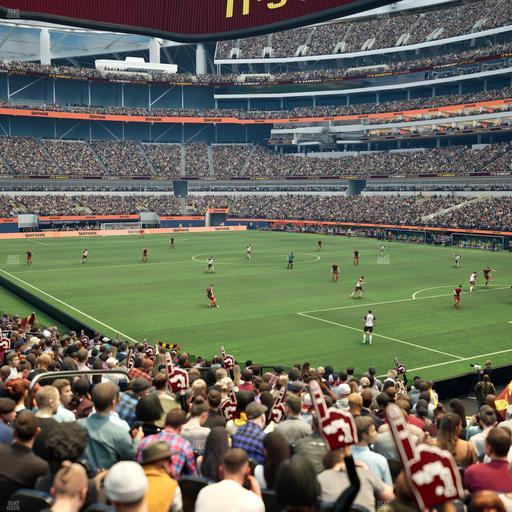 SoFi Stadium - Section Club 137 Wc Seat View