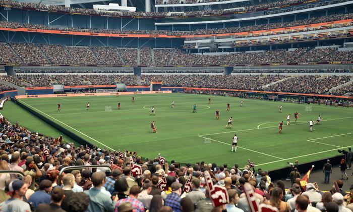 SoFi Stadium - Section Club 137 Wc Seat View