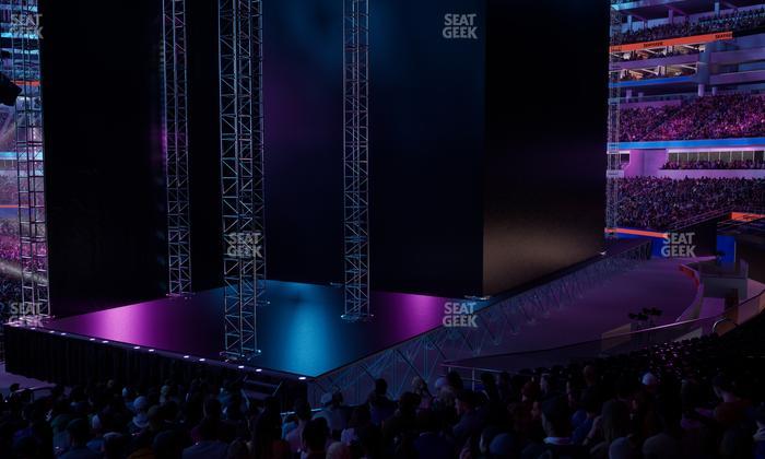 SoFi Stadium - Section Club 137 Wc Seat View