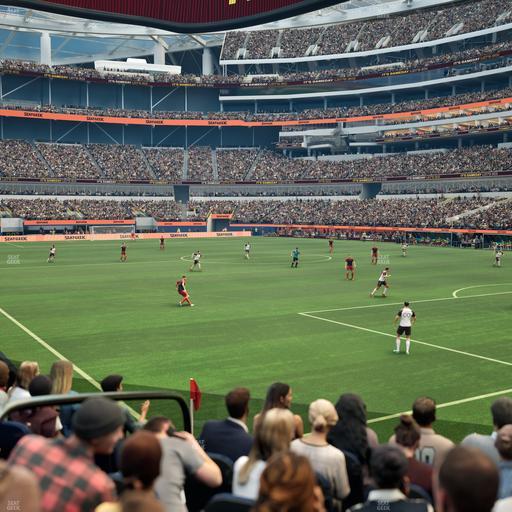 SoFi Stadium - Section Club 137 Seat View