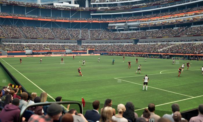 SoFi Stadium - Section Club 137 Seat View