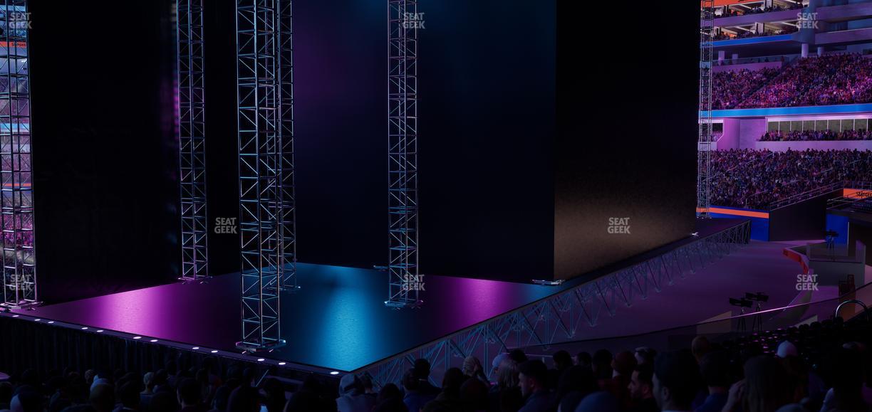 SoFi Stadium - Section Club 137 Seat View