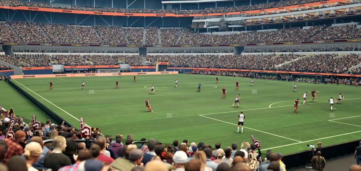 SoFi Stadium - Section Club 137 Seat View