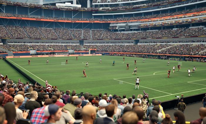 SoFi Stadium - Section Club 137 Seat View