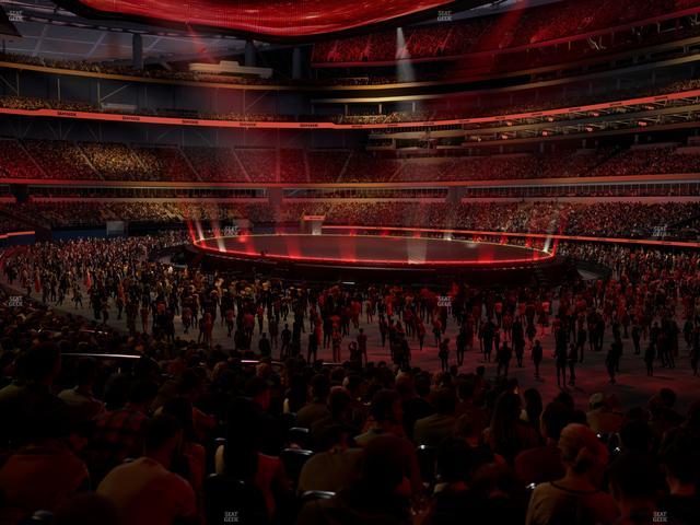 SoFi Stadium - Section Club 137 Seat View