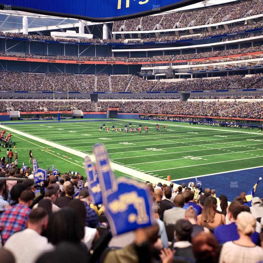 SoFi Stadium - Section Club 137 Seat View