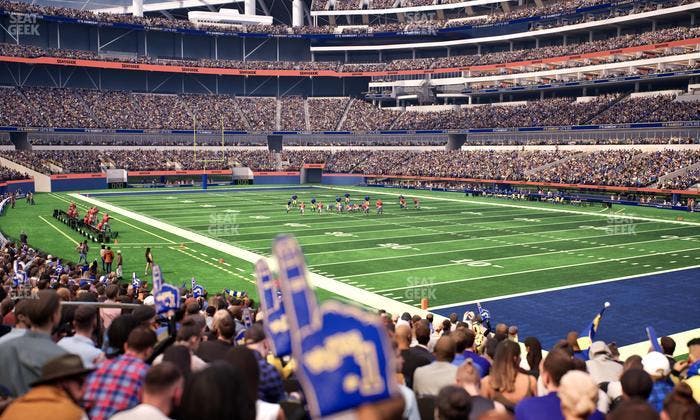 SoFi Stadium - Section Club 137 Seat View