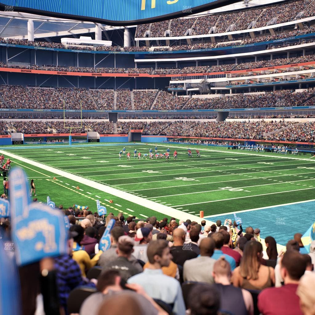 SoFi Stadium - Section Club 137 Seat View