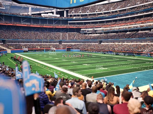SoFi Stadium - Section Club 137 Seat View