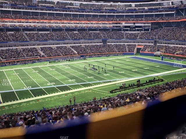SoFi Stadium - Section Club 215 Wc Seat View