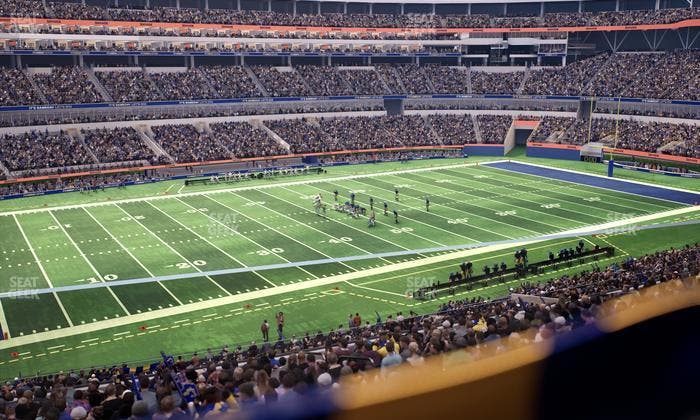 SoFi Stadium - Section Club 215 Wc Seat View