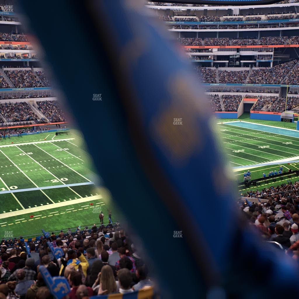 SoFi Stadium - Section Club 215 Wc Seat View
