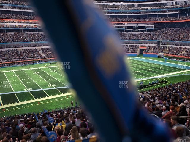 SoFi Stadium - Section Club 215 Wc Seat View