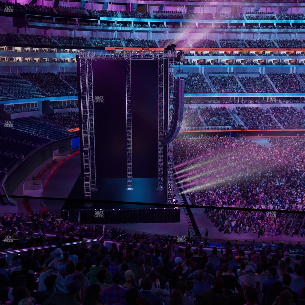 SoFi Stadium - Section Club 215 Wc Seat View