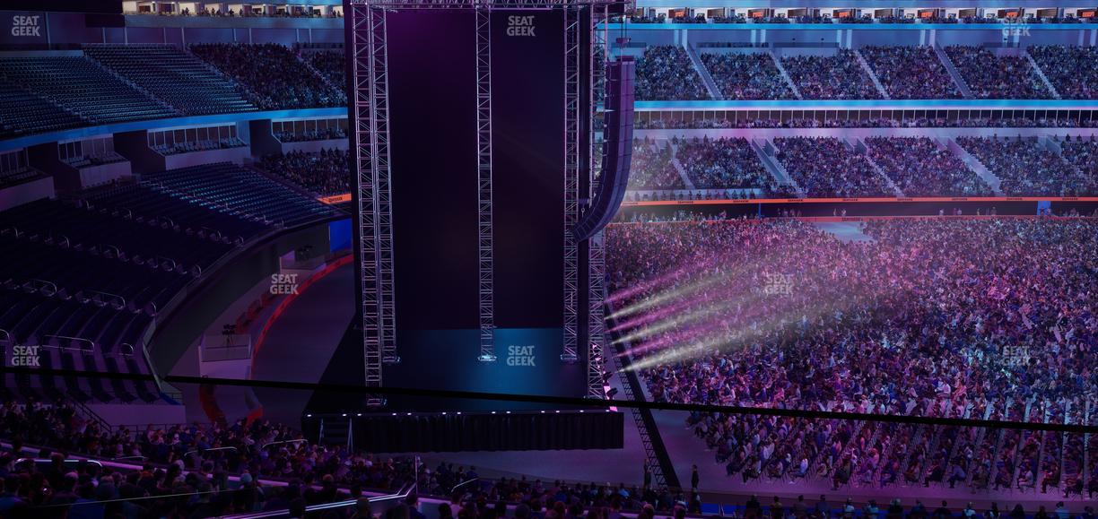 SoFi Stadium - Section Club 215 Wc Seat View