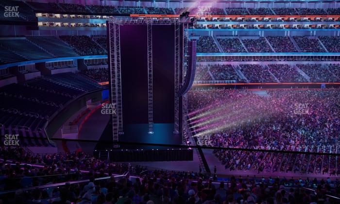 SoFi Stadium - Section Club 215 Wc Seat View