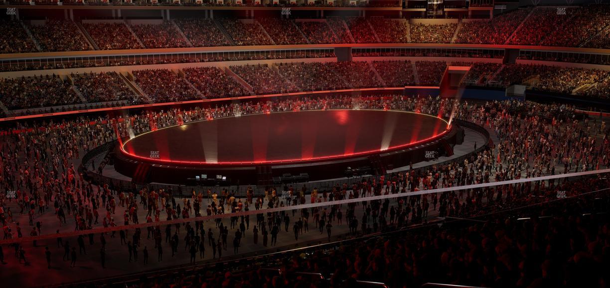 SoFi Stadium - Section Club 215 Wc Seat View