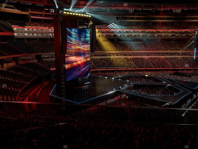 SoFi Stadium - Section Club 215 Wc Seat View