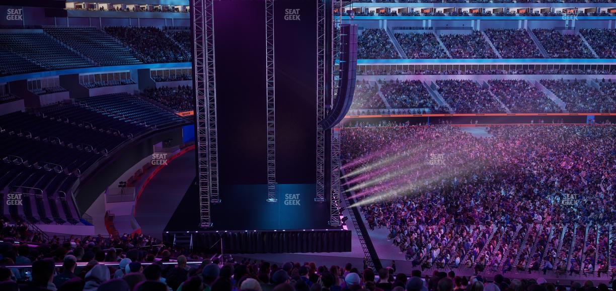 SoFi Stadium - Section Club 215 Seat View