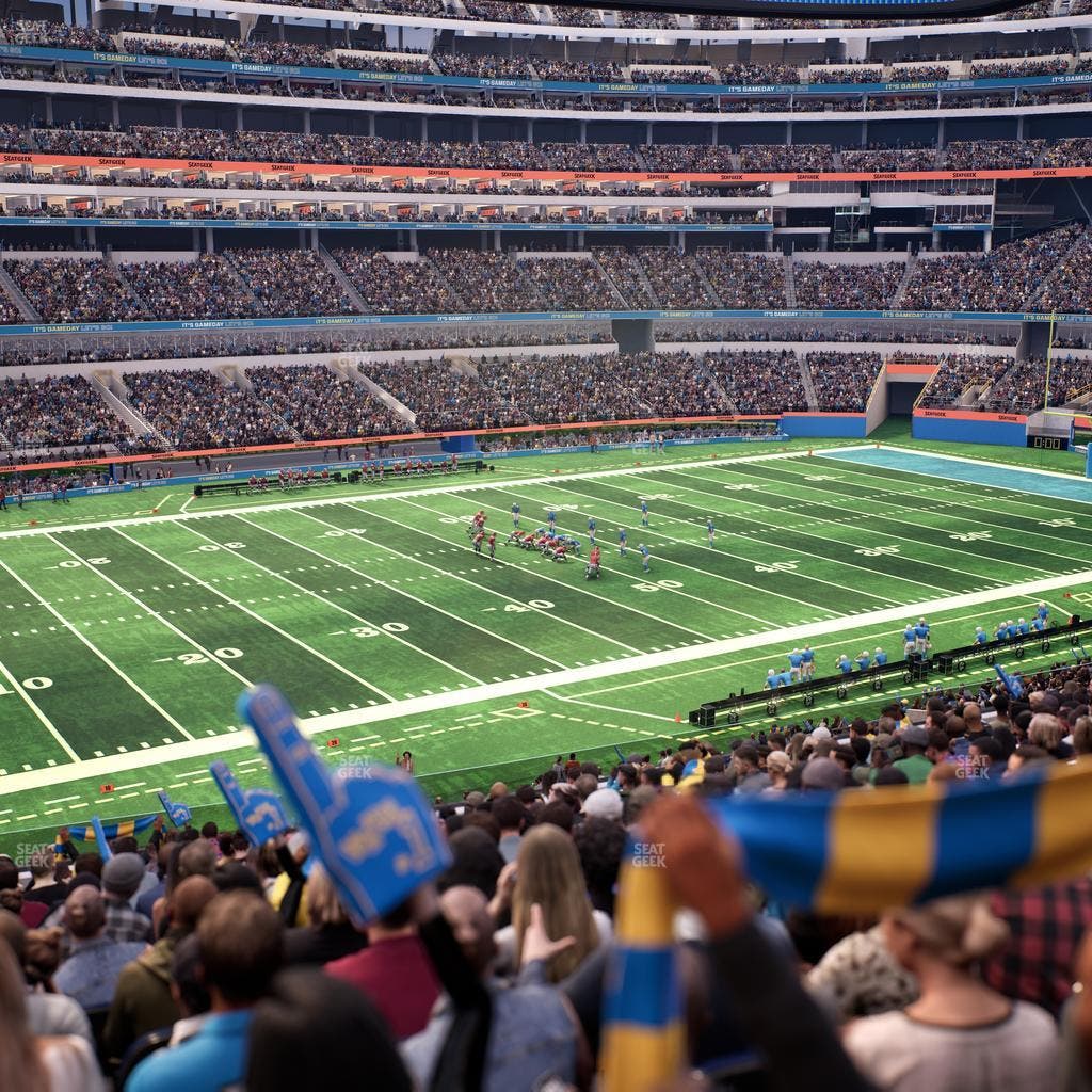 SoFi Stadium - Section Club 215 Seat View