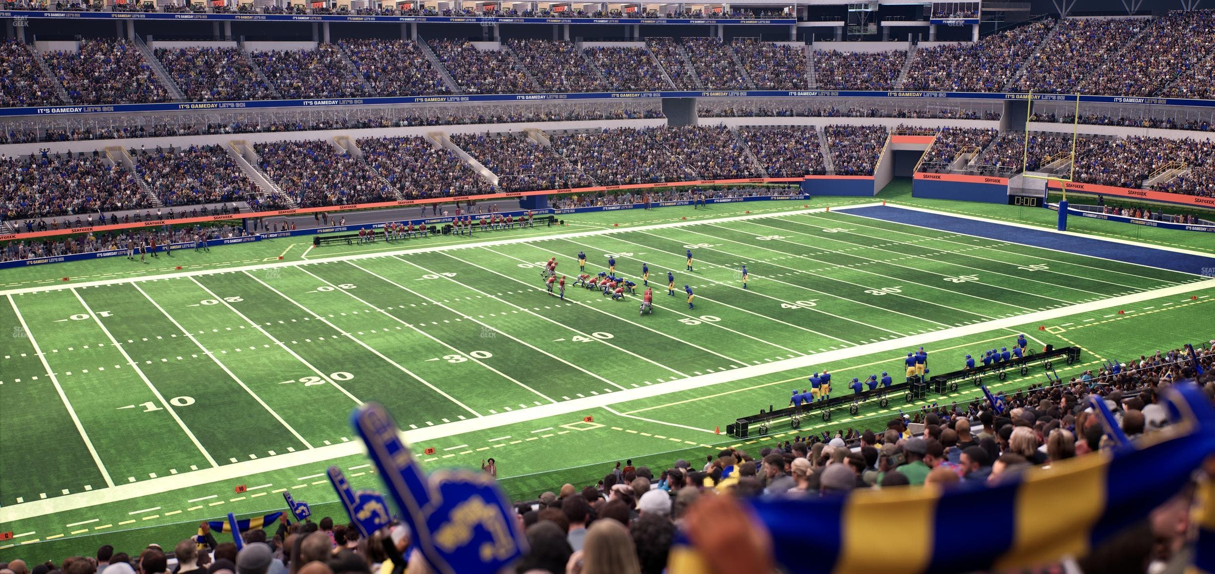 SoFi Stadium - Section Club 215 Seat View