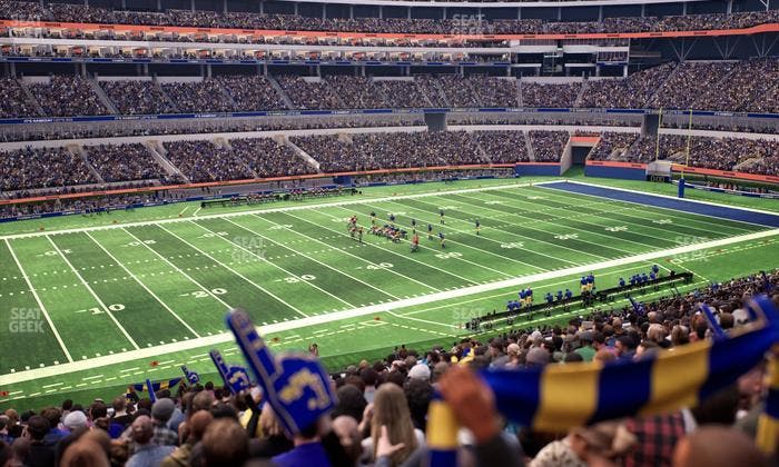 SoFi Stadium - Section Club 215 Seat View