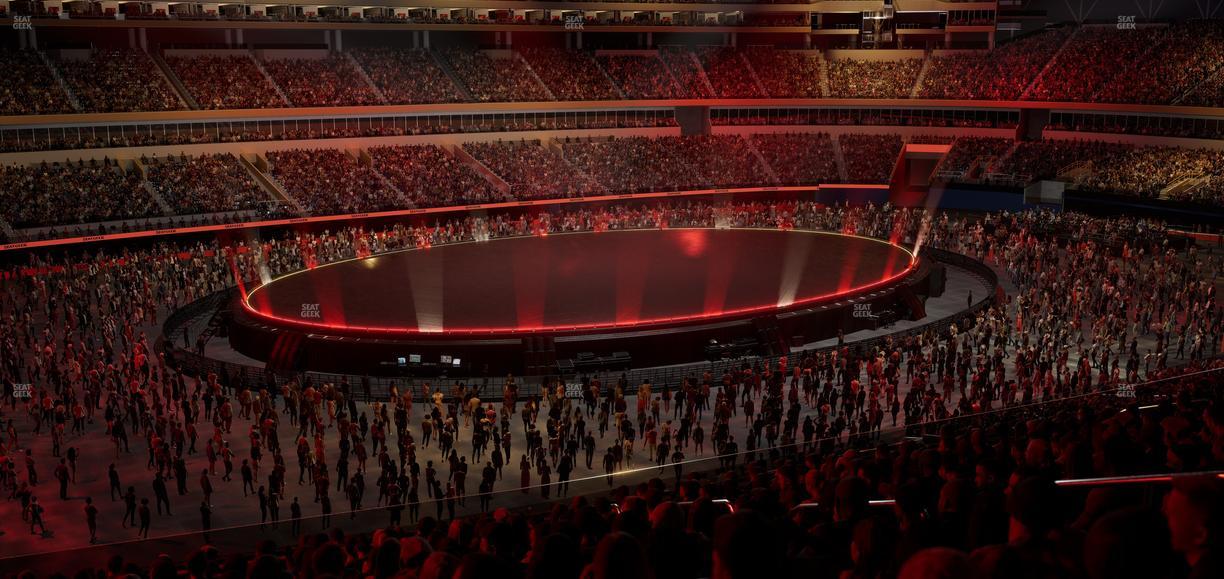 SoFi Stadium - Section Club 215 Seat View