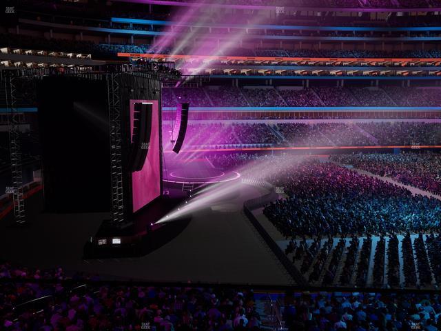 SoFi Stadium - Section Club 215 Seat View