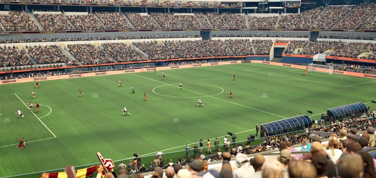 SoFi Stadium - Section Club 215 Seat View