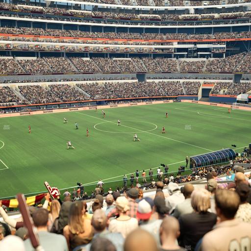 SoFi Stadium - Section Club 215 Seat View