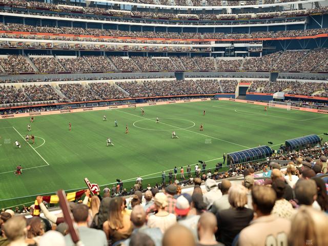 SoFi Stadium - Section Club 215 Seat View