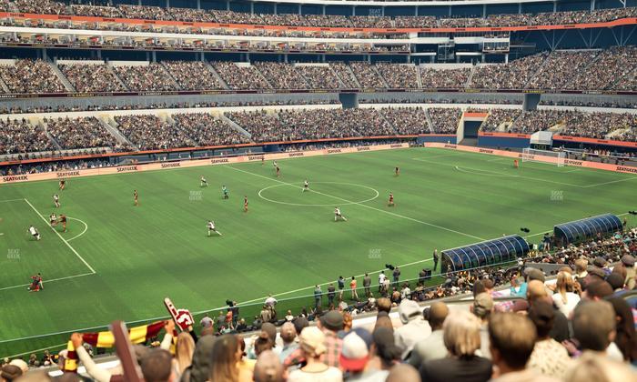 SoFi Stadium - Section Club 215 Seat View