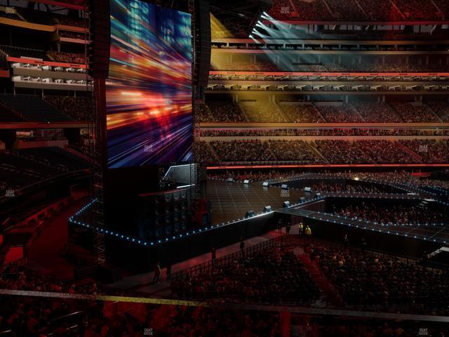 SoFi Stadium - Section Club 215 Seat View