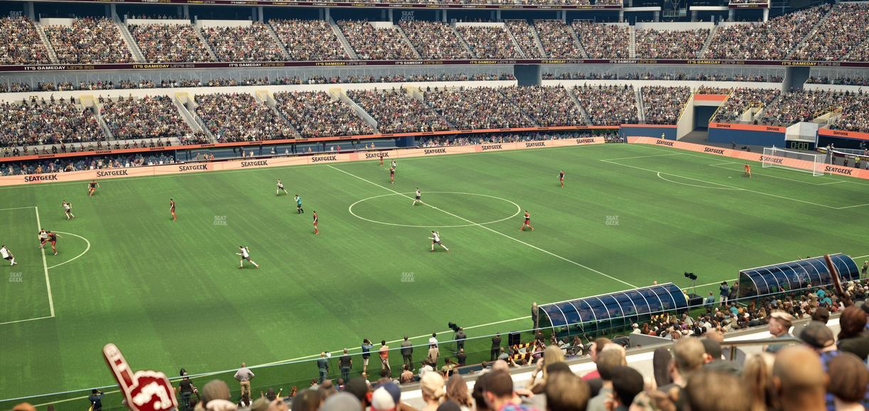 SoFi Stadium - Section Club 216 Seat View