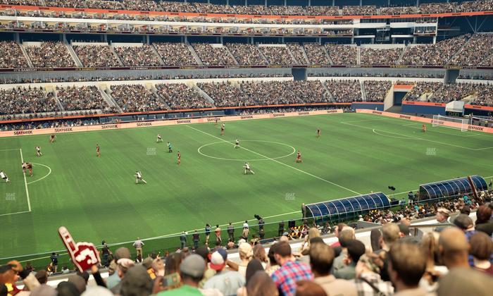 SoFi Stadium - Section Club 216 Seat View