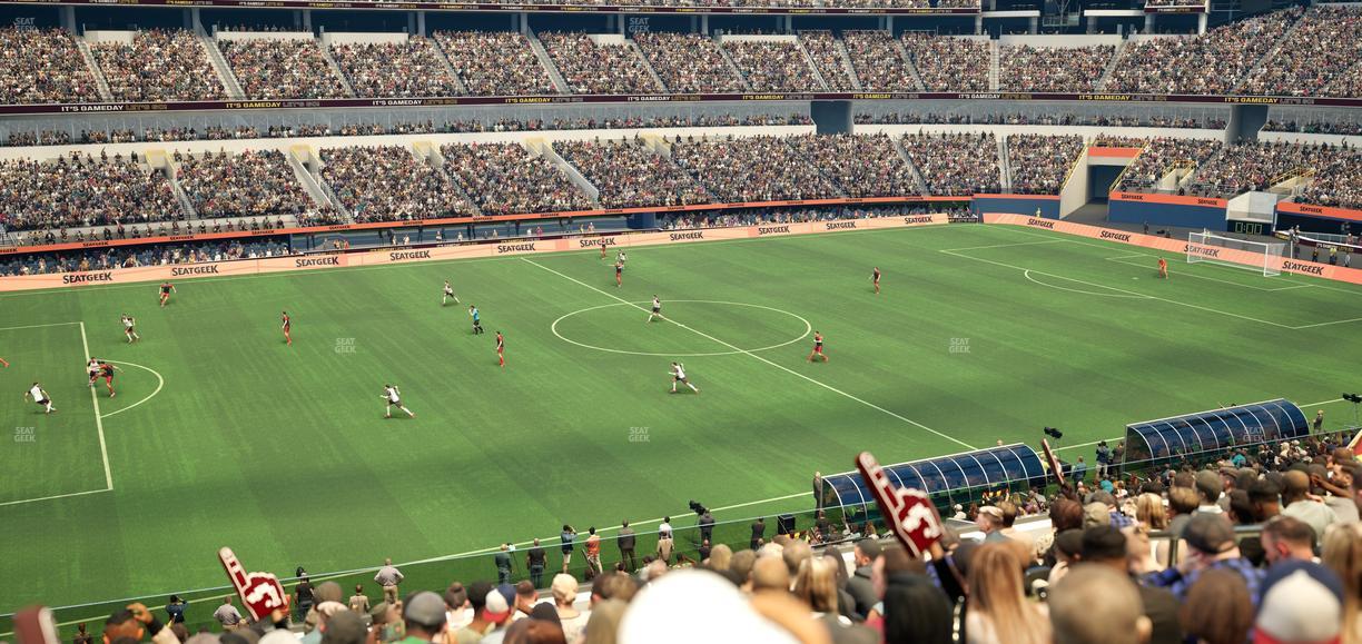 SoFi Stadium - Section Club 216 Seat View