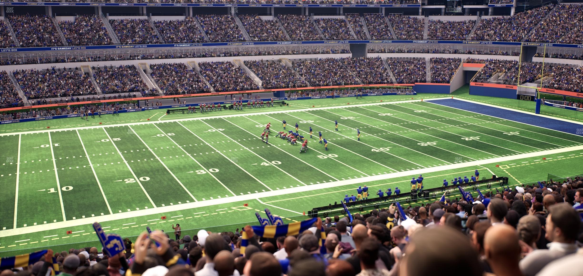SoFi Stadium - Section Club 216 Seat View