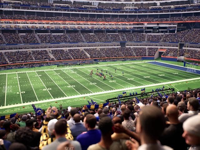 SoFi Stadium - Section Club 216 Seat View