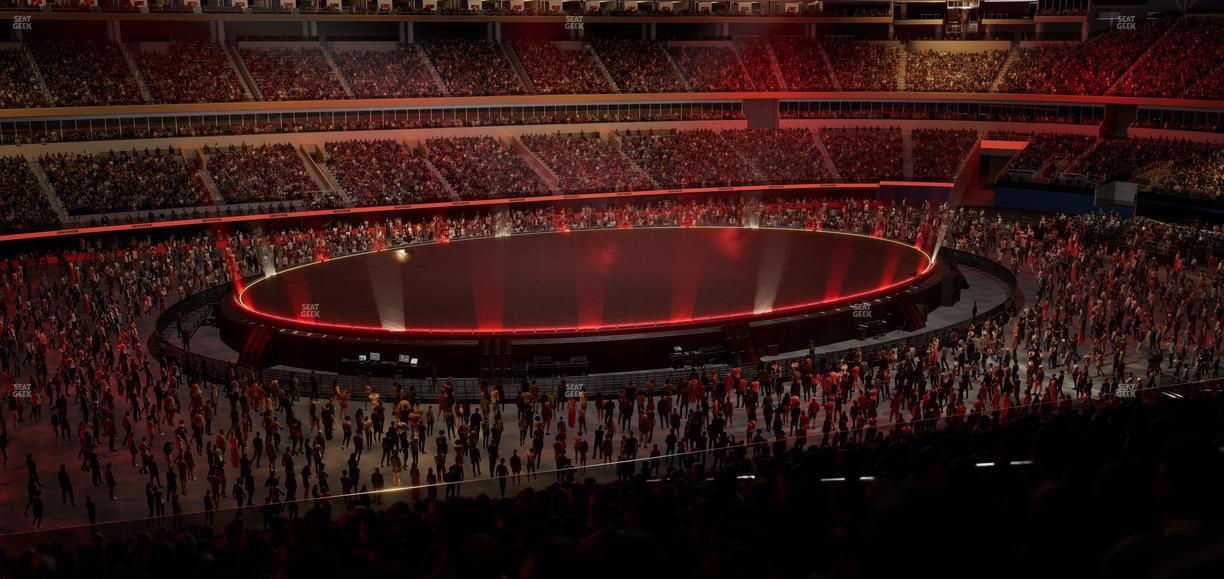 SoFi Stadium - Section Club 216 Seat View