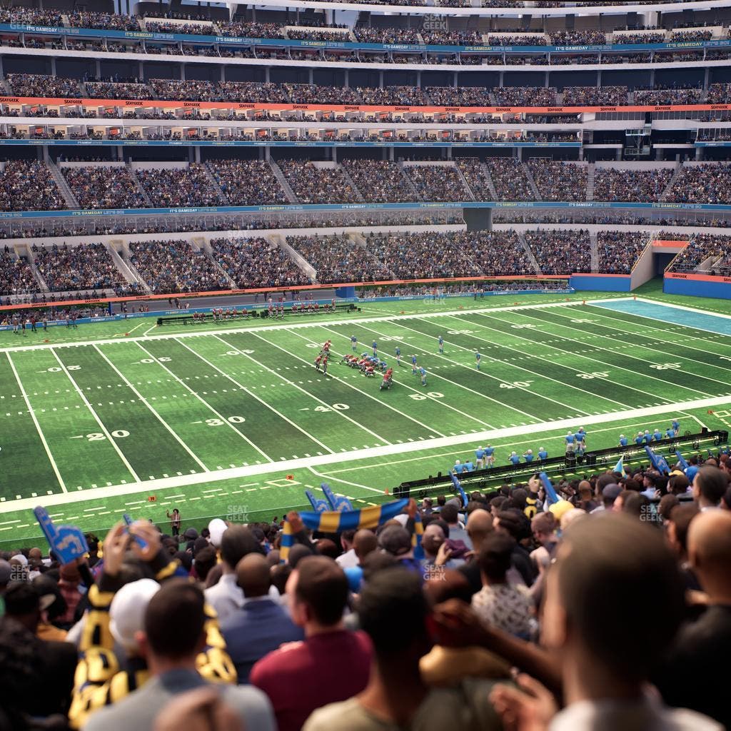 SoFi Stadium - Section Club 216 Seat View