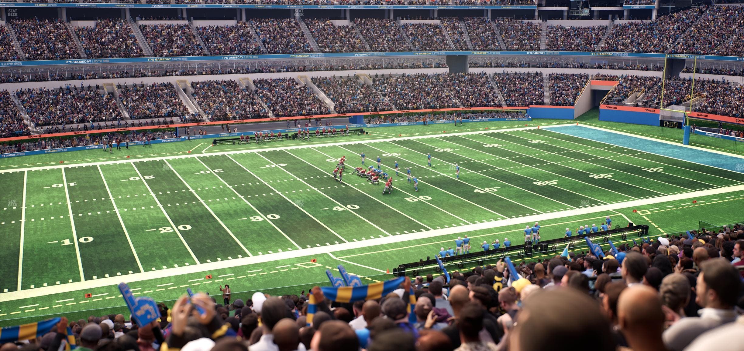 SoFi Stadium - Section Club 216 Seat View