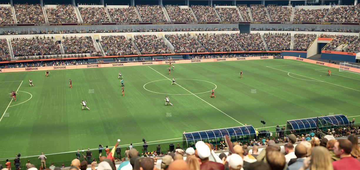 SoFi Stadium - Section Club 217 Seat View