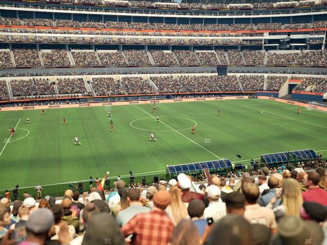 SoFi Stadium - Section Club 217 Seat View