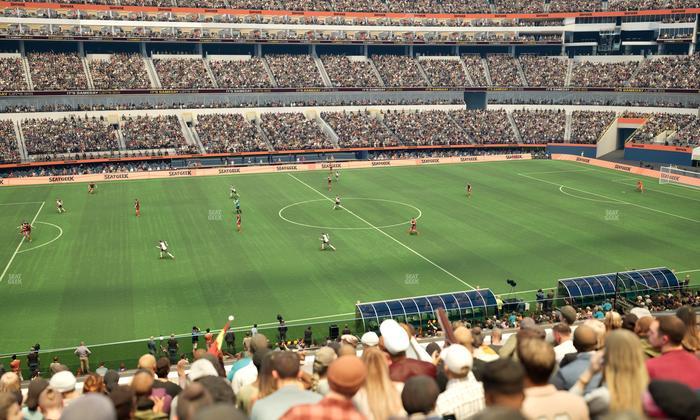 SoFi Stadium - Section Club 217 Seat View